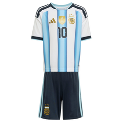 Maternelle Jerseys/Replicas - adidas Argentina 26 Home Kids Set - White-Icey Blue