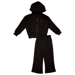 Pre School Tracksuits - Jordan Brooklyn Chrome Fz - Black-Black