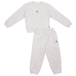 Pre escolar Tracksuits - Jordan Brooklyn - Neutral Grey Heather-Neutral Grey Heather