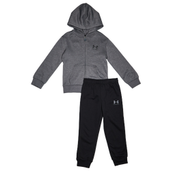 Vorschule Tracksuits - Under Armour Rival Fleece - Castlerock Heather-Black