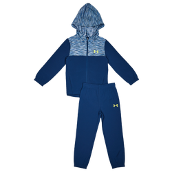 Pre School Tracksuits - Under Armour Hybrid Twist Wvn - Aegean Bluetwist-Blackoutnavy-Greencitrine