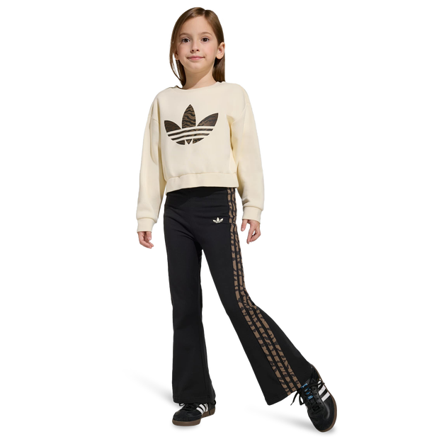 Adidas Boxy Crew Set Unisex Tracksuits - White - Size 4 - 5 Years - Cotton Jersey