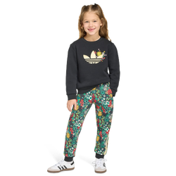 voorschools Tracksuits - adidas Originals X Liberty London Crew Set - Black-Black