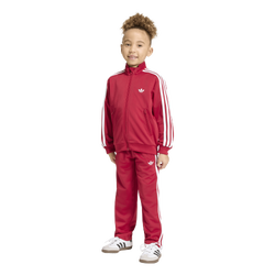 Pre School Tracksuits - adidas Firebird Tracksuit - Team Victory Red-Team Victory Red