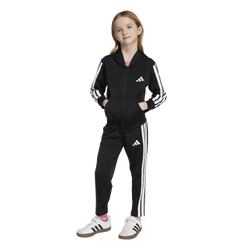 Pre School Tracksuits - adidas Essentials Tracksuit - Black-White