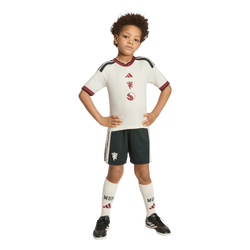 Pre School Jerseys/Replicas - adidas Manchester United 26/27 Third Set - Ivory-Jungle Ink
