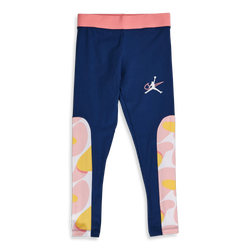 Grade School Leggings - Jordan Jumpman X Nike - French Blue-French Blue