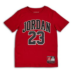 Grade School T-Shirts - Jordan 23 - Gym Red-Gym Red