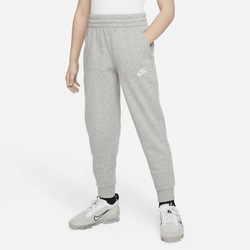 Grade School Pants - Nike Club - Dark Heather-White