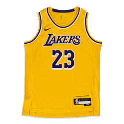 Grade School Jerseys/Replicas - Nike Nba L.James Lakers Swingman - Amarillo-Amarillo