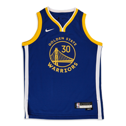 Primaria y colegio Jerseys/Replicas - Nike Nba S.Curry Warriors Swingman - Rush Blue-Rush Blue