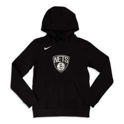 Grade School Hoodies - Nike Nba Brooklyn Nets - Black-Black