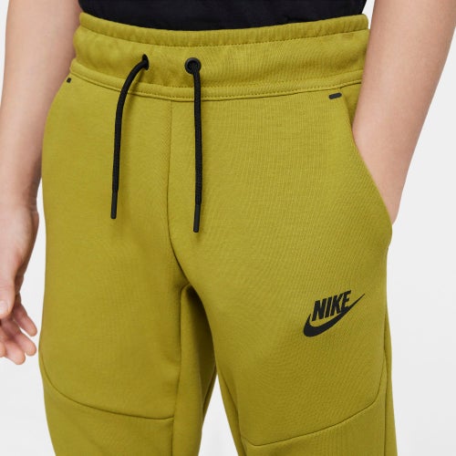 Nike tech fleece joggers yellow hotsell