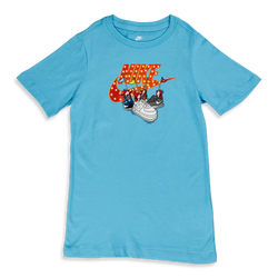 Primaire-College T-Shirts - Nike Gfx - Baltic Blue-Baltic Blue