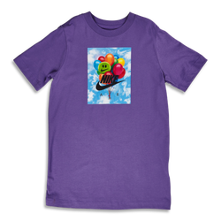 Scuola elementare e media T-Shirts - Nike Gfx - Action Grape-Action Grape