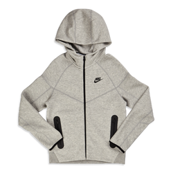 Grundschule Hoodies - Nike Tech Fleece - Dk Grey Heather-Black-Black