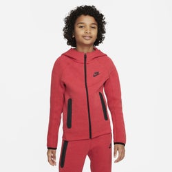 basisschool Hoodies - Nike Tech Fleece - Lt Univ Red Htr-Black-Black