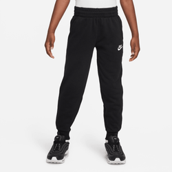 Grade School Pants - Nike Club - Black-White