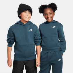 Grundschule Hoodies - Nike Club - Deep Jungle-White
