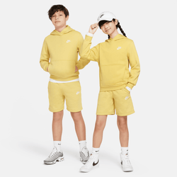 Primaria y colegio Hoodies - Nike Club - Saturn Gold-White