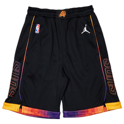 Grundschule Shorts - Nike Nba Suns Swingman Icon - Black-Black