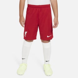 Grade School Shorts - Nike Liverpool F.C. 2023/24 Stadium Home - Gym Red-White