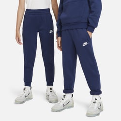 Grade School Pants - Nike Club - Midnight Navy-White