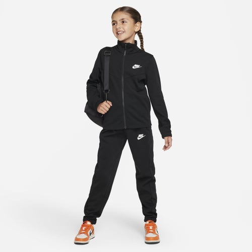 Black nike tracksuit online