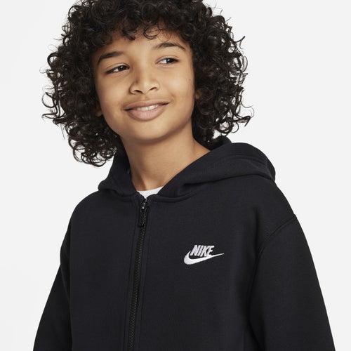 Nike fluffy tracksuit best sale