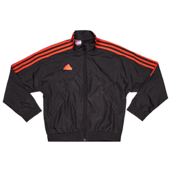 Grade School Track Tops - adidas Tiro Hot - Black-Bright Red