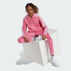 Grade School Track Tops - adidas Superstar - Rose Tone-Rose Tone