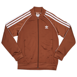 Grade School Track Tops - adidas Superstar - Preloved Brown-Preloved Brown