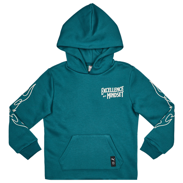Puma Basketball Caution unisex Felpe con cappuccio - Verde - Foot Locker