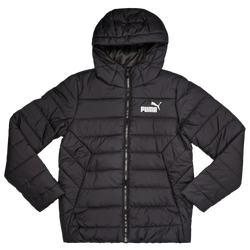 Primaire-College Manteaux blousons - Puma Essential Hooded Padded - Black-Black