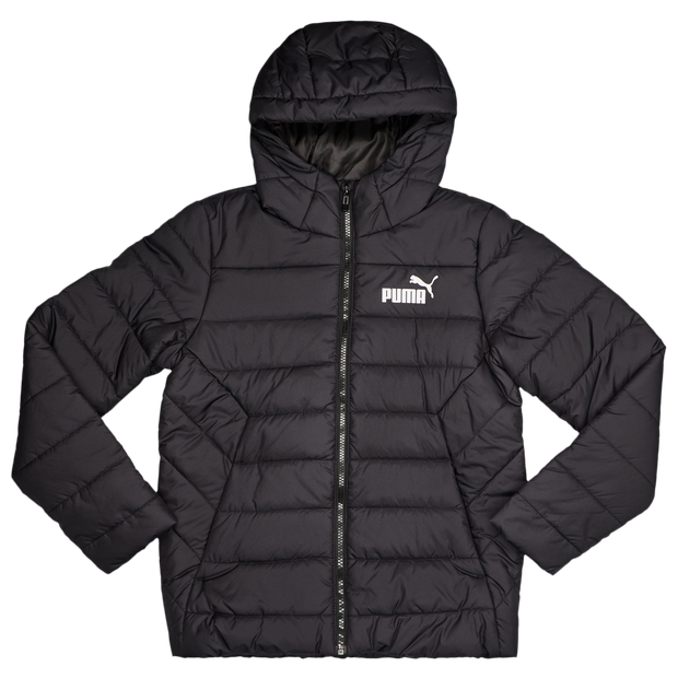 Puma Essential Hooded Padded unisex Giacche - Nero - Foot Locker