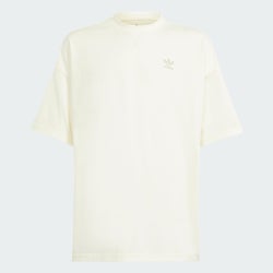 Grade School T-Shirts - adidas T-shirt - Ivory-Ivory