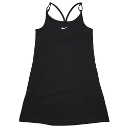 Grade School Dresses - Nike Style Star - Black-White