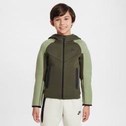 Grundschule Hoodies - Nike Tech Fleece - Cargo Khaki-Oil Green-Black