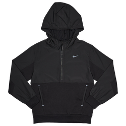 Grade School Track Tops - Nike City Utility - Black-Black