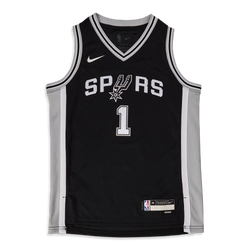 Grundschule Jerseys/Replicas - Nike Nba V.Wembanyama Spurs Swingman - Black-Black