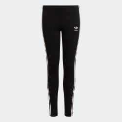 basisschool Leggings - adidas Adicolor - Black-White