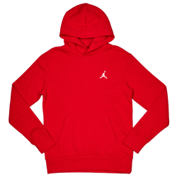 Grade School Hoodies - Jordan Brooklyn - Gym Red-Gym Red