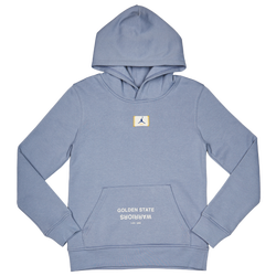 Grade School Hoodies - Jordan Statement Flight Warriors - Ashen Slate-Ashen Slate