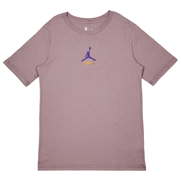 Image of Jordan Flight unisex Magliette - Viola - Jersey di cotone - Foot Locker035