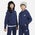 Nike Club - Grade School Hoodies Midnight Navy-White