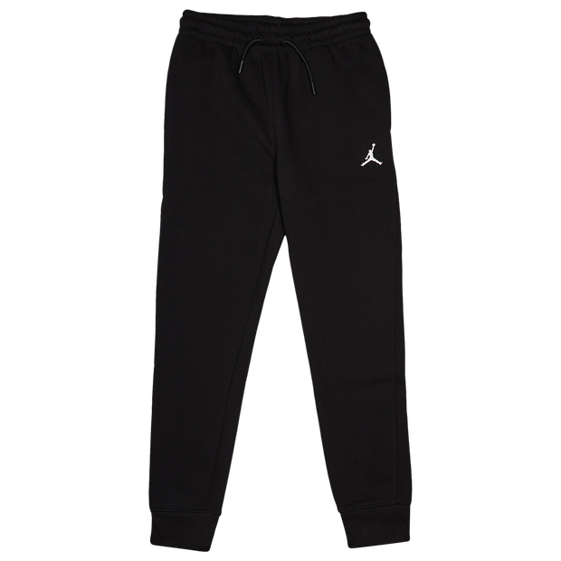 Jordan Brooklyn Kid's Pants - Black - Size 8 - 10 Years - Cotton Fleece