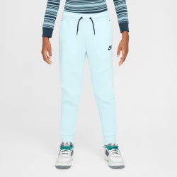 Grade School Pants - Nike Tech Colorblock - Glacier Blue-Black-Black