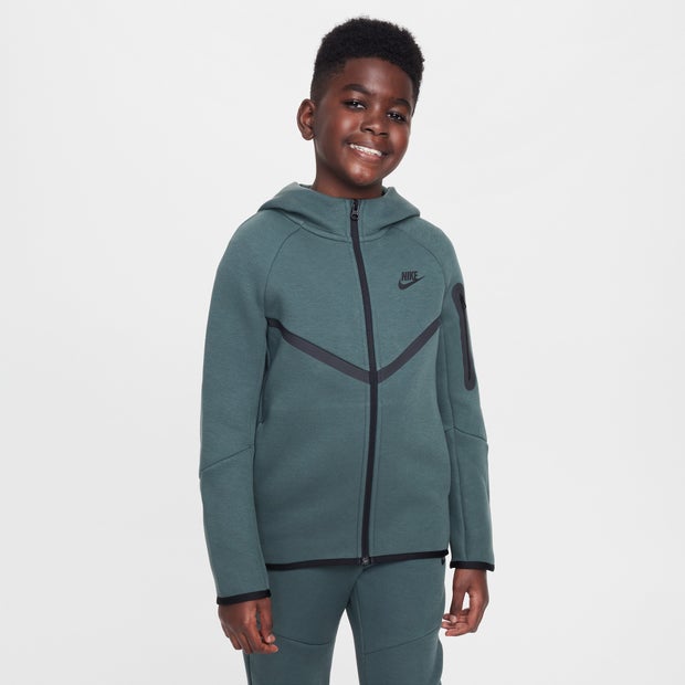 Image of Nike Tech Fleece unisex Felpe con cappuccio - Verde - Foot Locker035