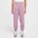 Nike Style Star - Grade School Pants Plum Dust-White