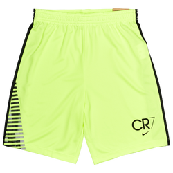 Grade School Shorts - Nike CR7 - Volt-Black-Black